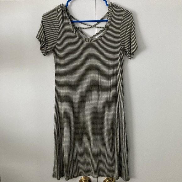 Striped tshirt dress - Picture 1 of 3